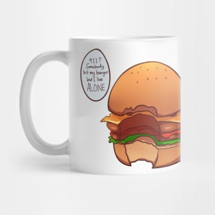 Burger Halloween Cute Food Mug